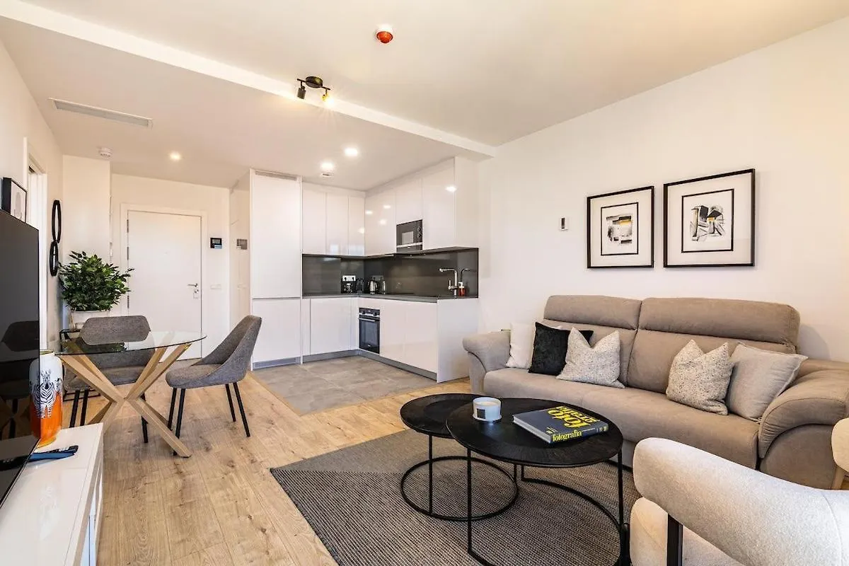 Vistas Panoramicas En Urban Sky Apartman Málaga