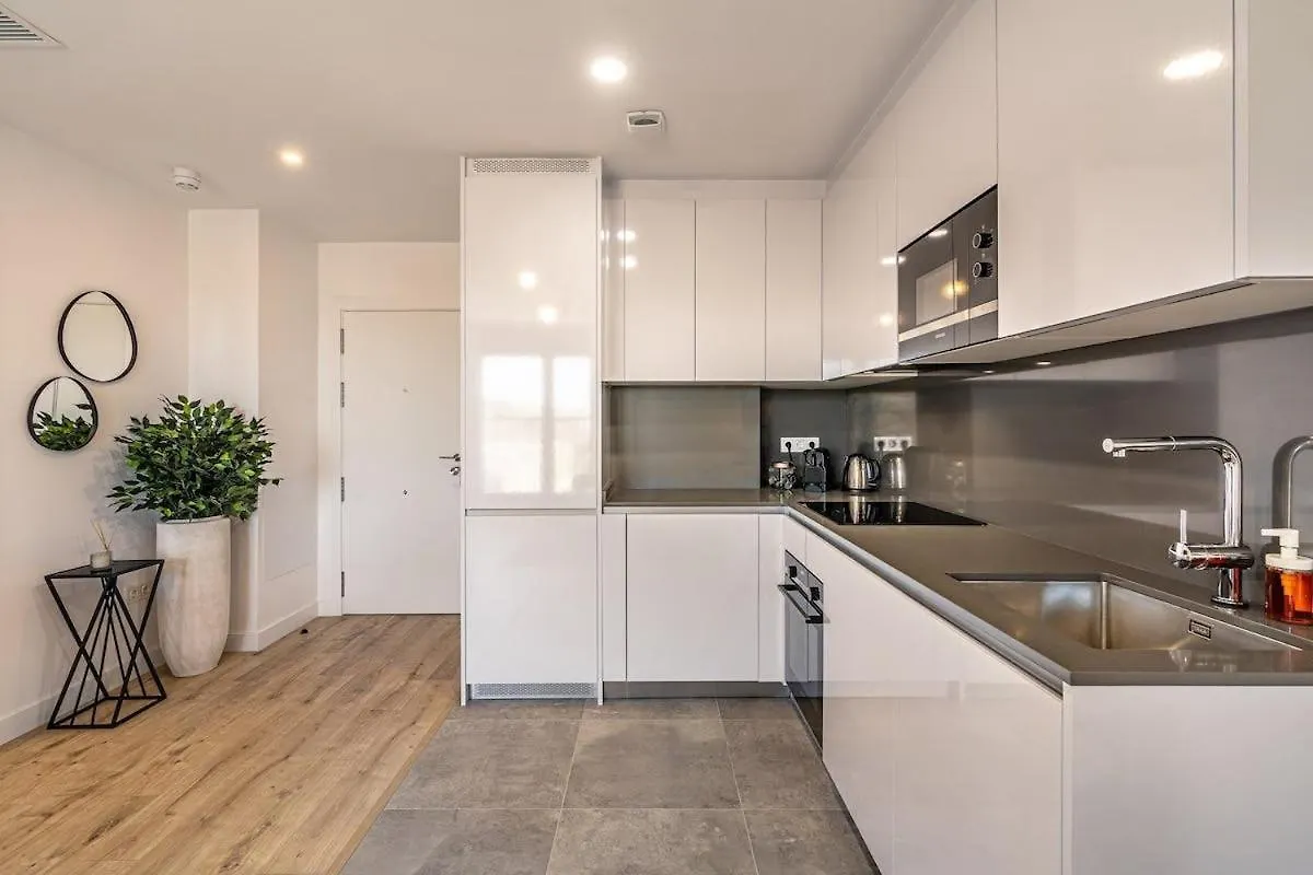 Vistas Panoramicas En Urban Sky Apartman Málaga Spanyolország