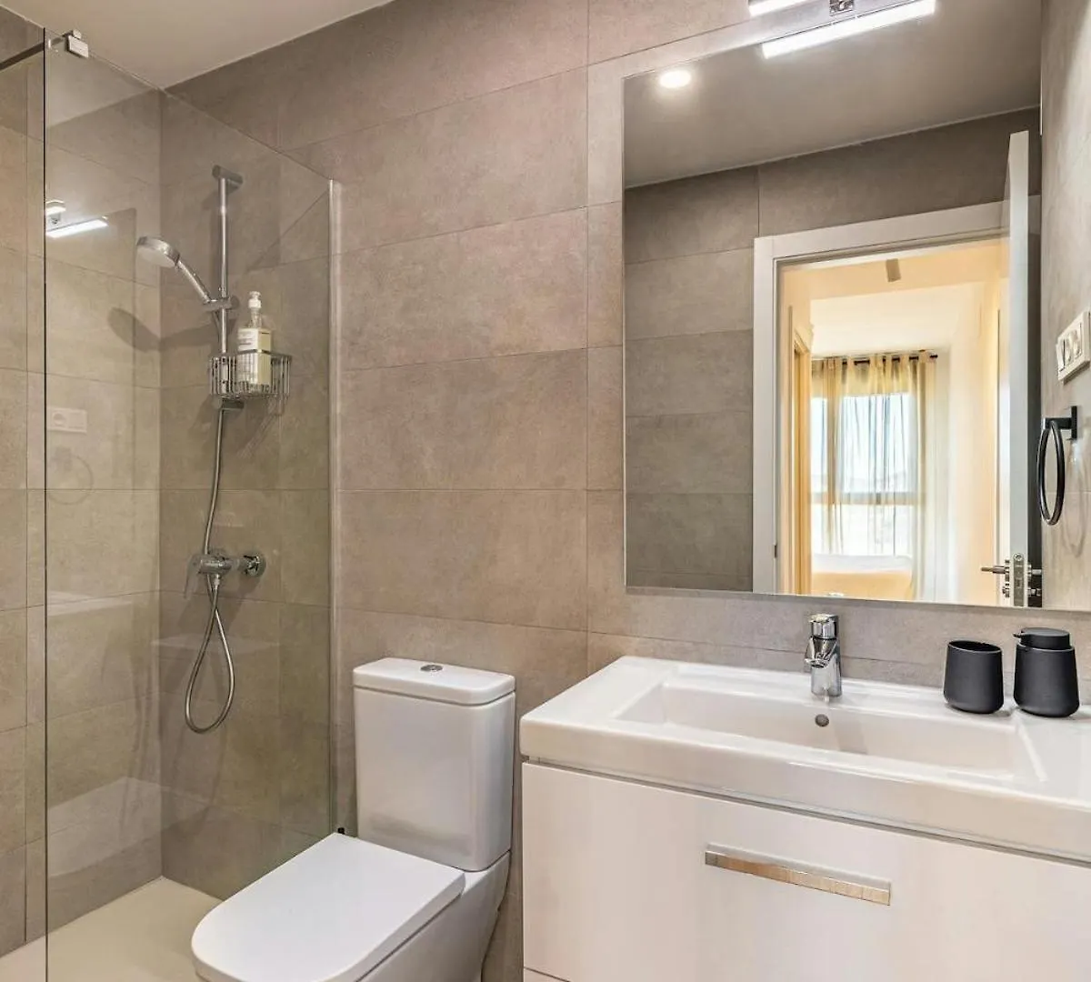 Vistas Panoramicas En Urban Sky Apartman Málaga Spanyolország