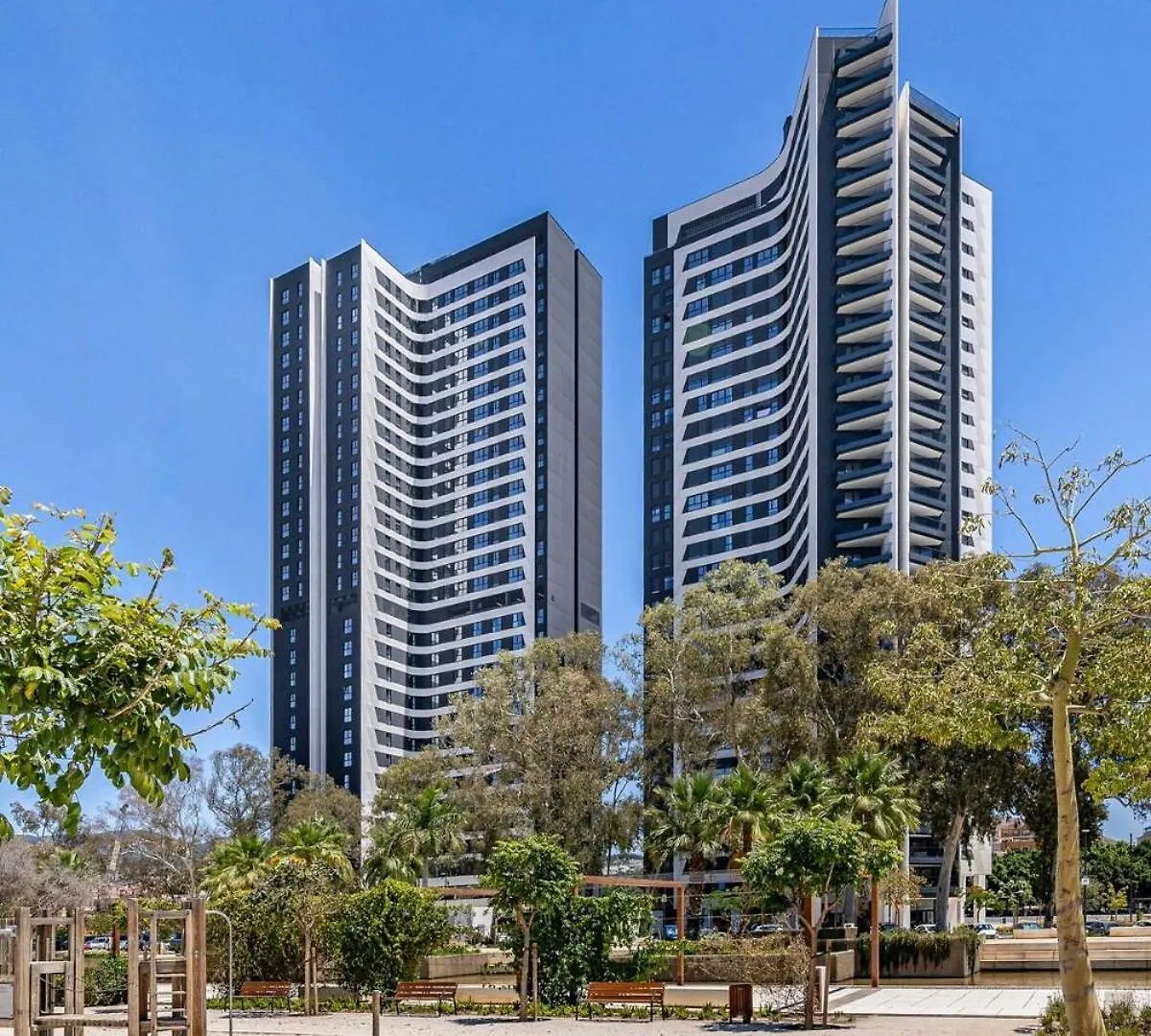 Vistas Panoramicas En Urban Sky Apartment Malaga